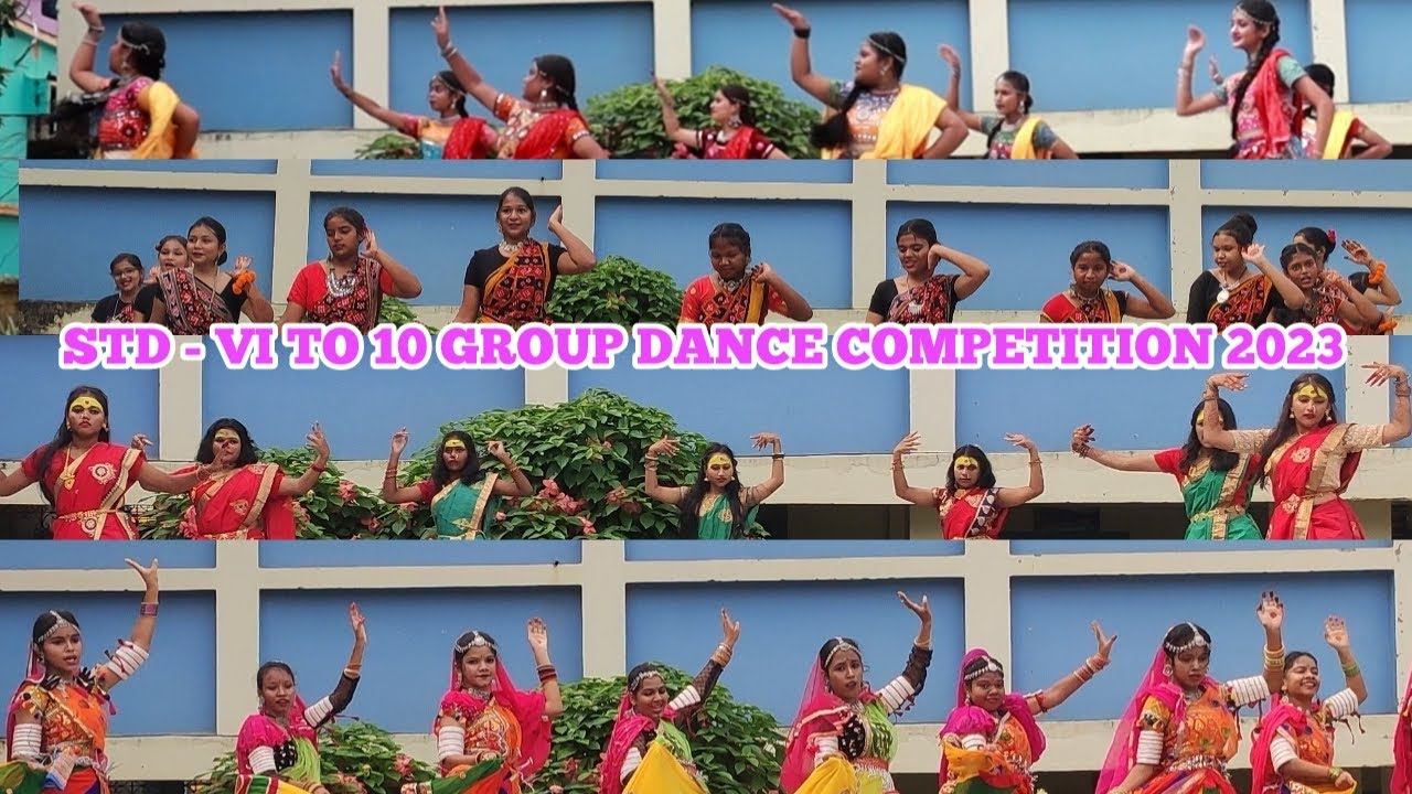 STD - VI to X Group Dance Competition 2023 - YouTube