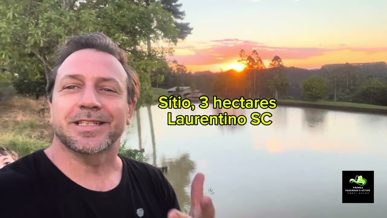 3 hectares,Sítio em Laurentino SC, valor 550 mil, 14/01/26