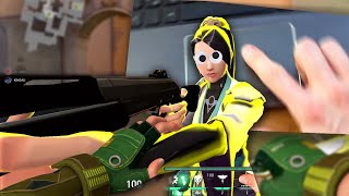 Sage Was Playing On A Track Pad Valorant