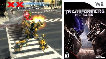 Transformers: The Game ... (Wii) Gameplay