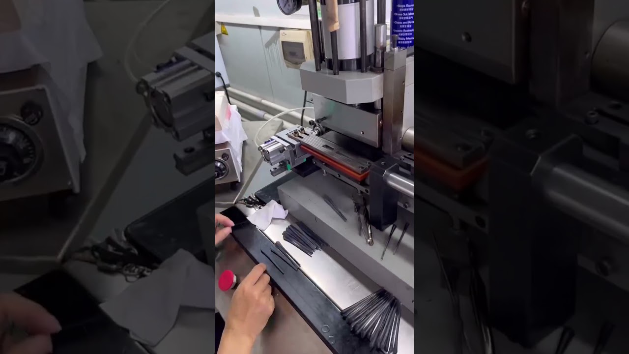 I'm making the acetate tips of metal eyewear