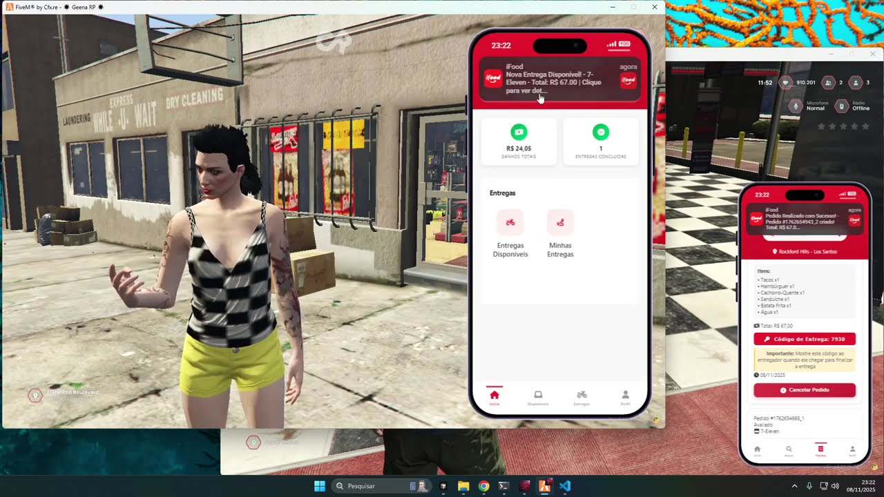 Ifood - Aplicativo LB-PHONE
