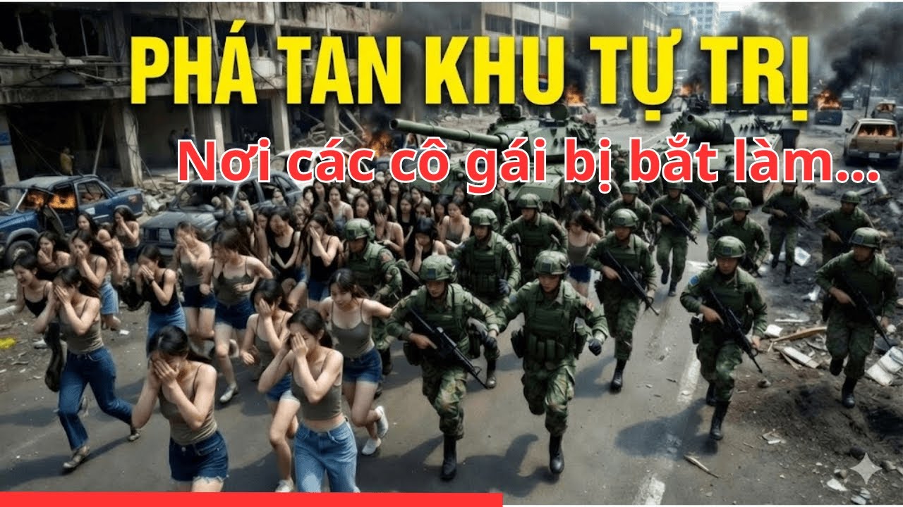 Thái Lan Đột Kích 2 Khu Tự Trị Campuchia | Giải Cứu 1000 Cô Gái - Nơi Họ Bị Bắt Phải Làm "Chuyện Ấy"