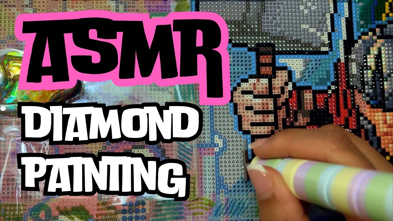 ASMR Diamond Painting: Relájate y Disfruta #diamond, #painting
