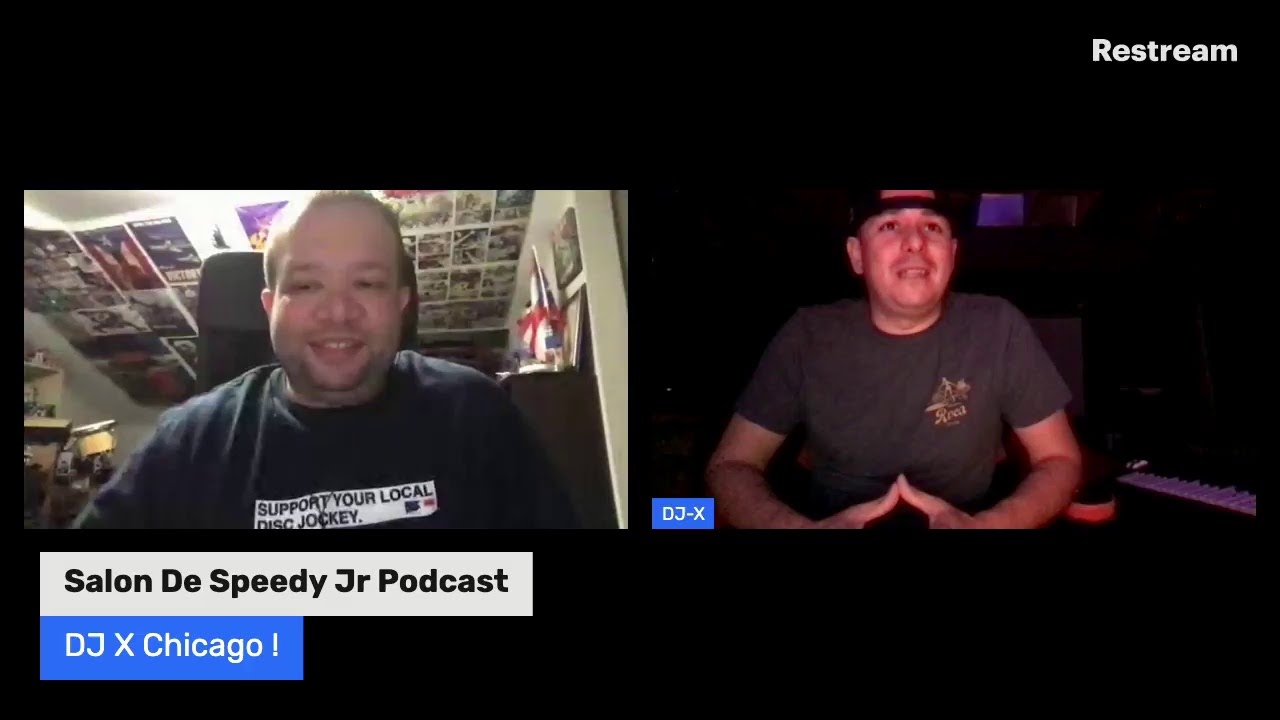 DJ-X Chicago Interview - Salon De Speedy jr Podcast