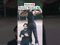 Outdoor Workout 💪 | Outdoor Workout Motivation