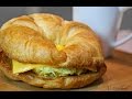 Breakfast Egg Croissant Sandwich - In Under 2 mins