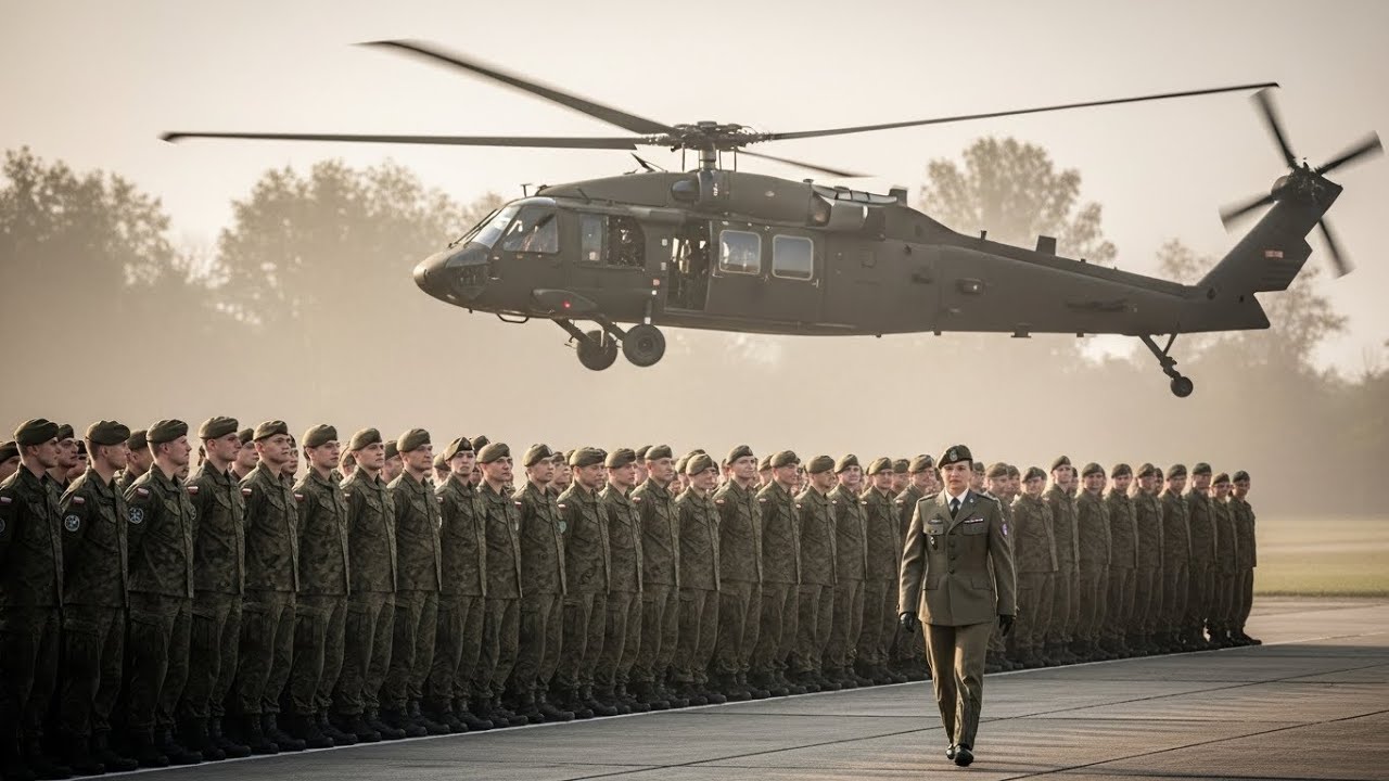 Wezwali „najsłabszą w plutonie” na apel, by z niej szydzić — zamarli, gdy przyleciała śmigłowcem