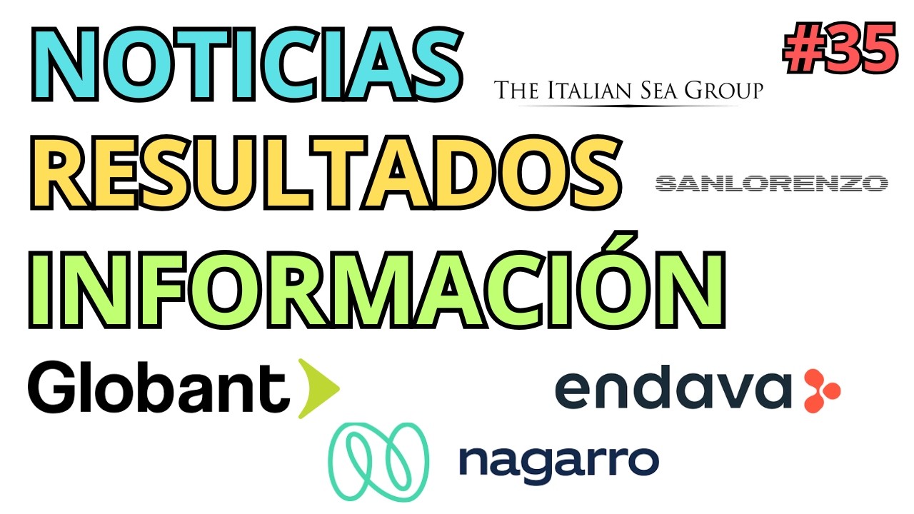 👉¡ENDAVA se DESPLOMA! ¿GLOBANT Presentó BUENOS RESULTADOS? ¡NAGARRO se DISPARA en BOLSA!📊🔥