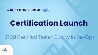 Certification Launch - ISTQB Certified Tester Quality in DevOps