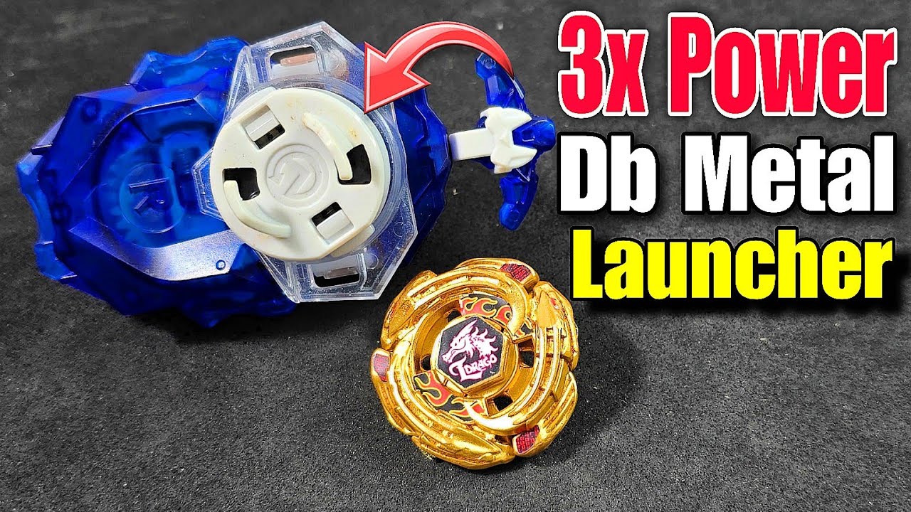 BEST Launcher For Metal Series Beyblade | Db Launcher Metal Series Mod