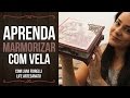 DIY | Faça Você Mesmo | Marmorizado com Vela | Livia Fiorelli | Life Artesanato