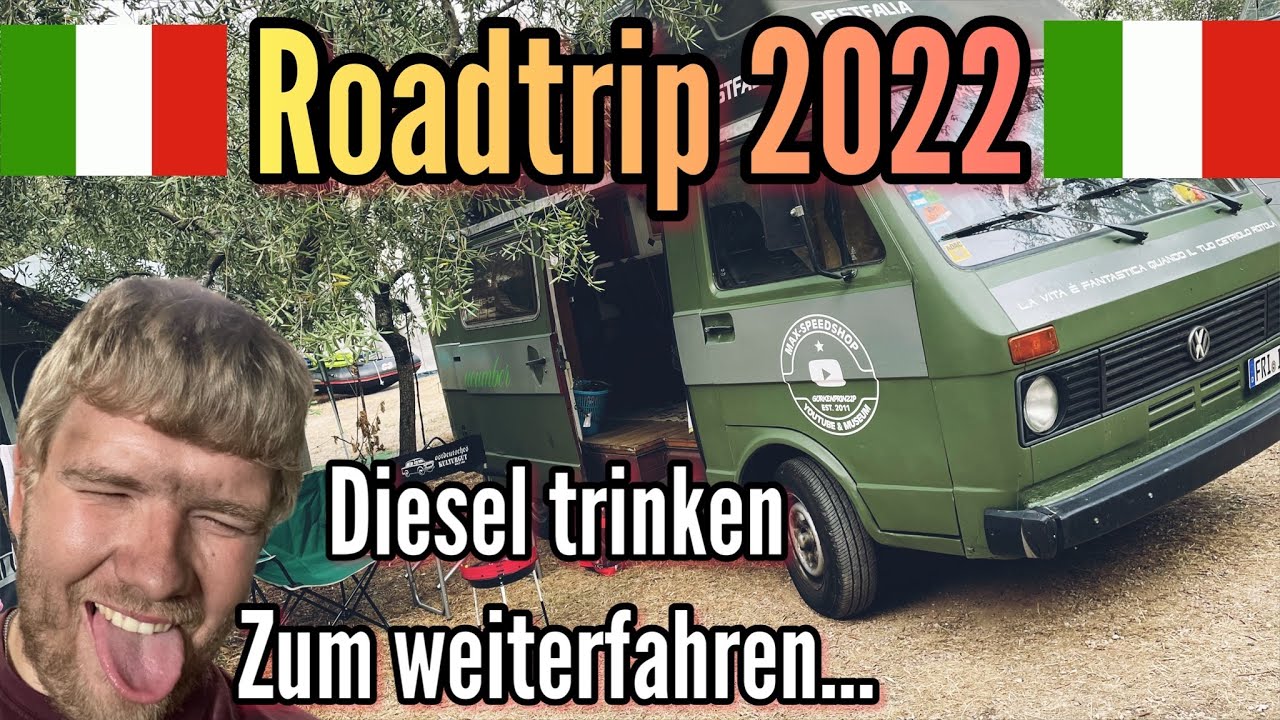 ITALIENER Hupen uns aus… Mit Wohnmobil am Berg GESTRANDET, Der lange Weg nach Genua | Roadtrip 2022