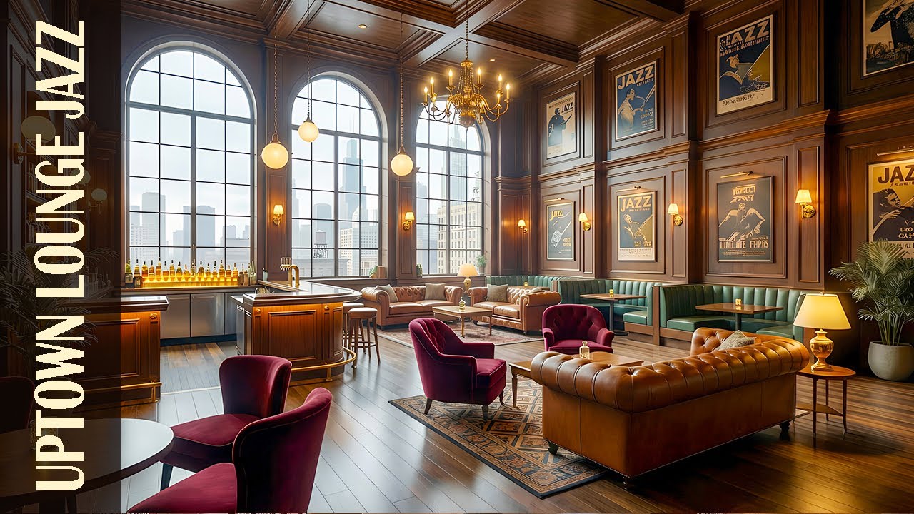 Uptown Lounge Jazz — 1 Hour (No Vocals) | SOMEWHERE IN CHICAGO