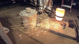 RESULT!  Boiling Ceramic shell for lost wax bronze casting Part 2
