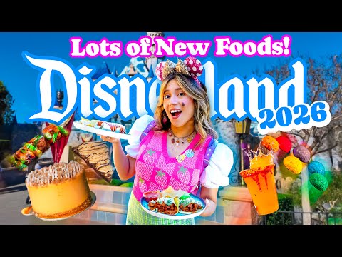 Disneyland Just Added SO Many NEW FOODS Everywhere!..Let's Try Them