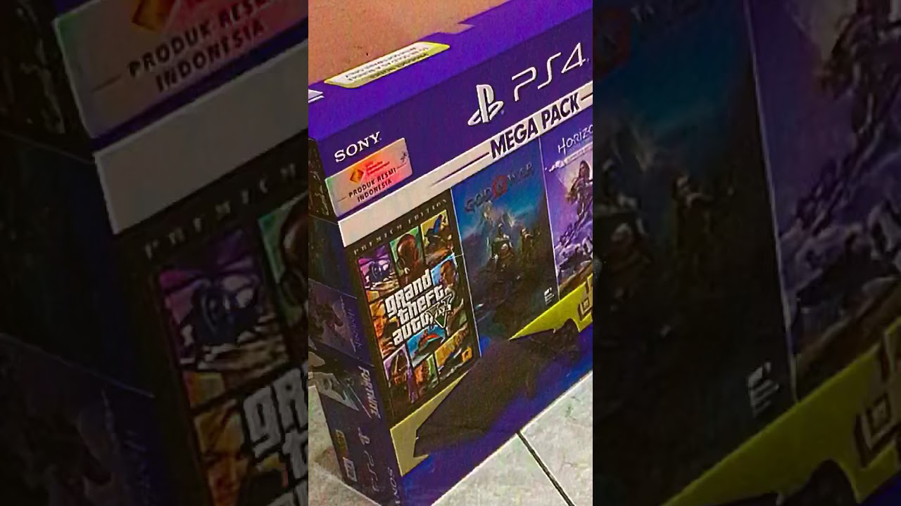 Ps 4 mega pack  unboxing 🔥