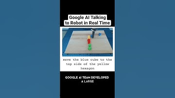Google AI Talking to Robot in Real Time #google #ai #robot