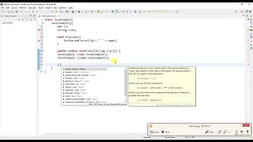 Constructor of Java part 1