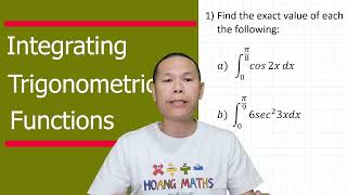 Definite Integration Involving Trigonometric Functions