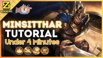 4-Minute Minsitthar Tutorial in Roam || (MLBB S37) 2025