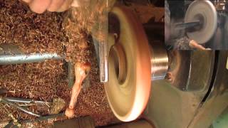 Wood Turning #82 A Shallow Spalted Maple Bowl