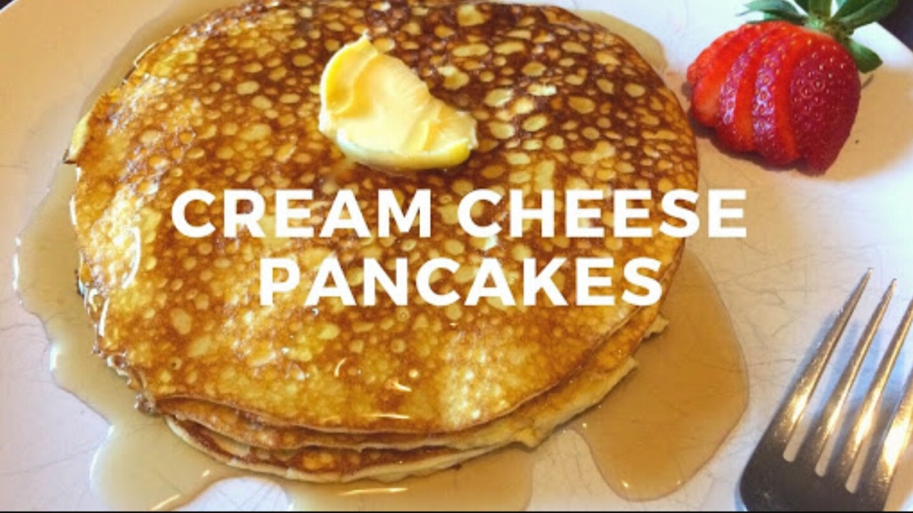 Cream Cheese Keto Pancakes | Short Video | Low Carb Pancakes | 2 Ingredients Pancake
