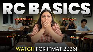 Master RC in 20 Mins | IPMAT 2026 Reading Comprehension All Basics Covered → Watch now!