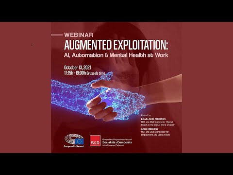 S&D webinar - Augmented Exploitation: AI, Automation & Mental Health at Work - IT