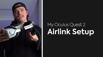 Wireless PC-VR with the Oculus Quest 2 is great! | My Air Link Setup