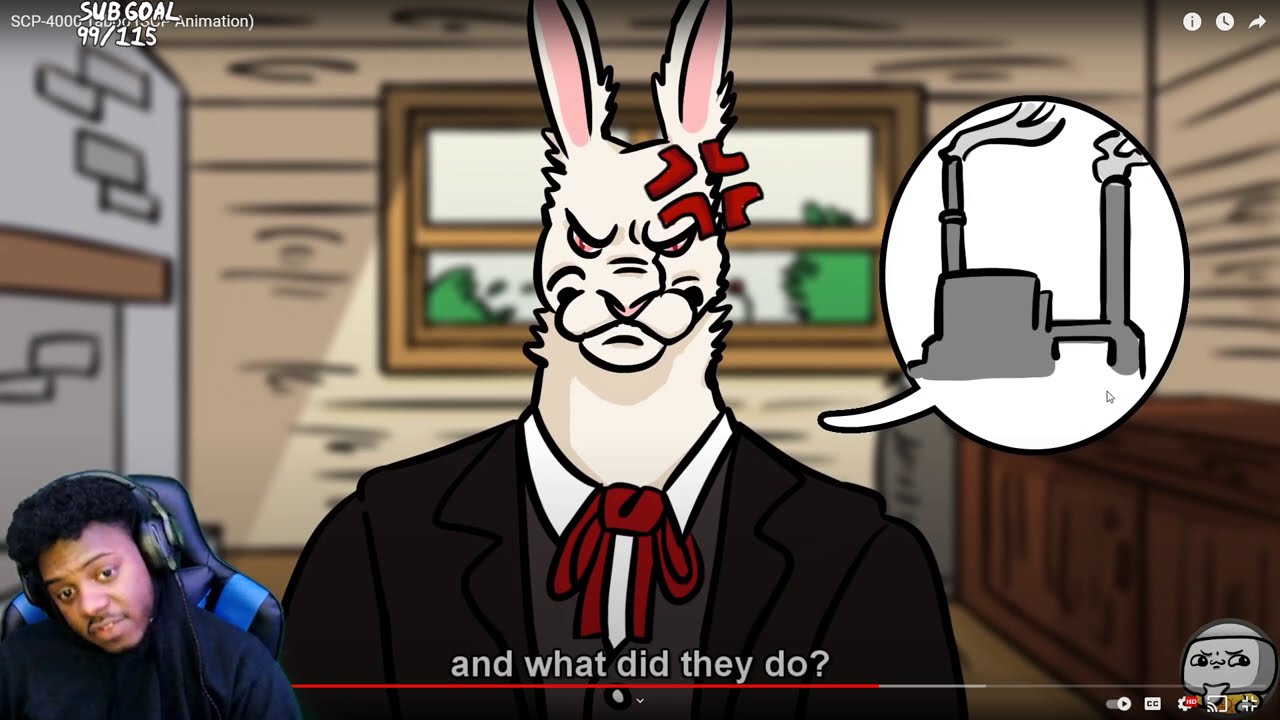 @TheRubber SCP-4000 Taboo (SCP Animation) REACTION