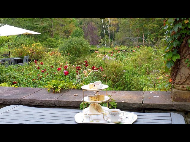 Nagano Barakura English Garden Autumn 4k バラクライングリッシュガーデン Litetube