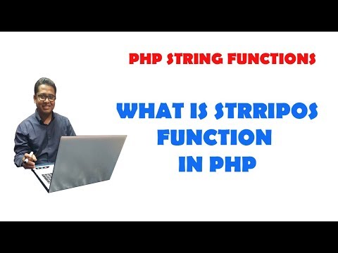 What is STRRIPOS function in PHP