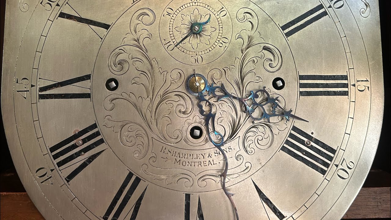 1880s R. Sharpley & Sons Westminster & Whittington Chimes Long Case Clock