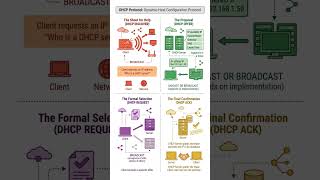 What is DHCP & The DORA Process? 📡 #Shorts