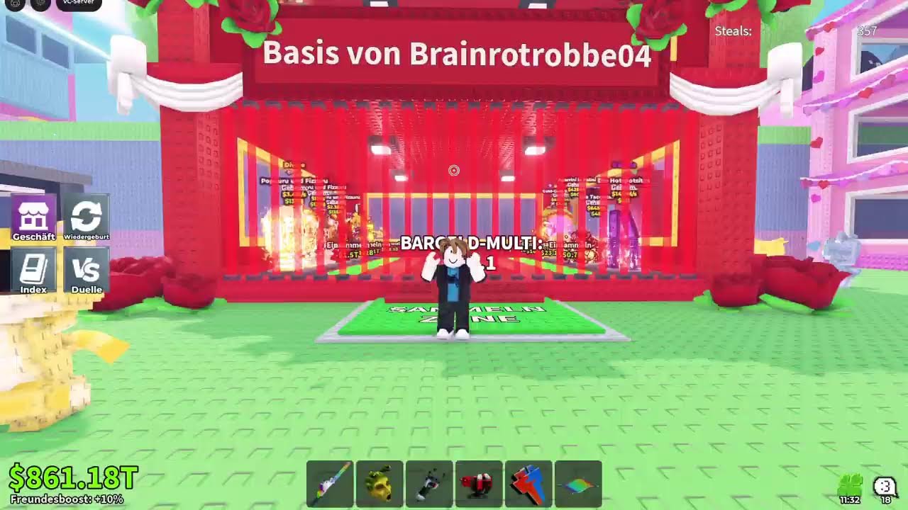 Steal a brainrot traden lf ginger gerat