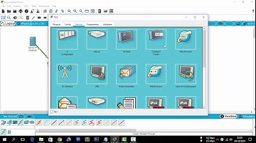 Cara Membuat Topologi 2 LAN dengan DHCP dan DNS Server di Cisco Packet Tracer