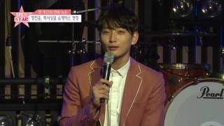 [SPOTVSTAR] 정진운, 1위 공약  '강남 한복판서 2시간 댄스' -160609