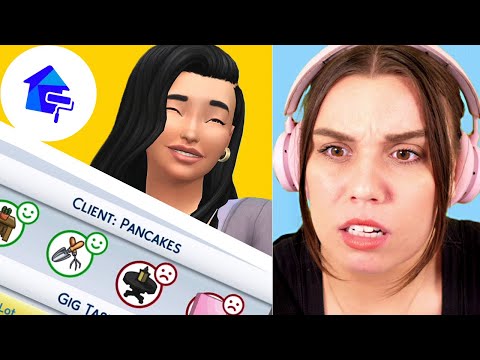 Playing The Sims 4 Dream Home Decorator - part 1 ?