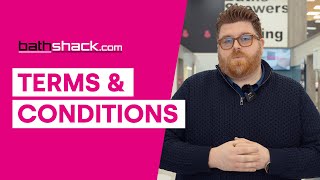 Bathshack's Terms & Conditions