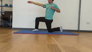 Band Split Knee Bow and Arrow Row