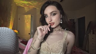 Mouth Sounds ASMR ( Fast Hand Sounds, Upclose Clicky Whispers )