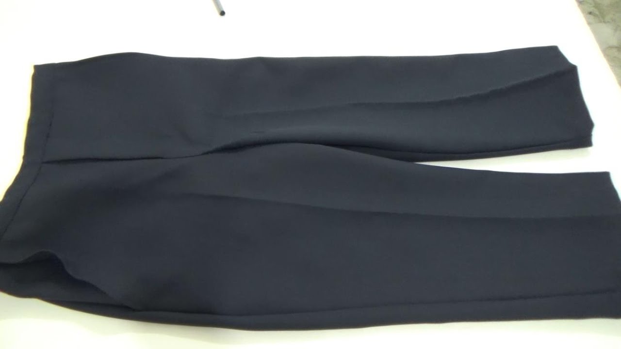 Corte y Confeccion de Pantalon para YouTube