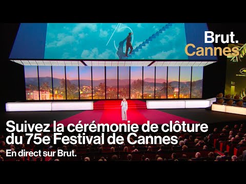 DIRECT - Vivez la Cérémonie de clôture du 75e Festival de Cannes (Brut)