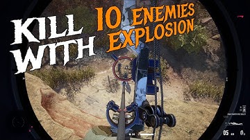 sniper ghost warrior contracts 2, kill 10 enemies using explosions challenge 68