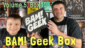 Unboxing the new BAM! Geek Box - Volume 5, Box 10 - October 2020 Box