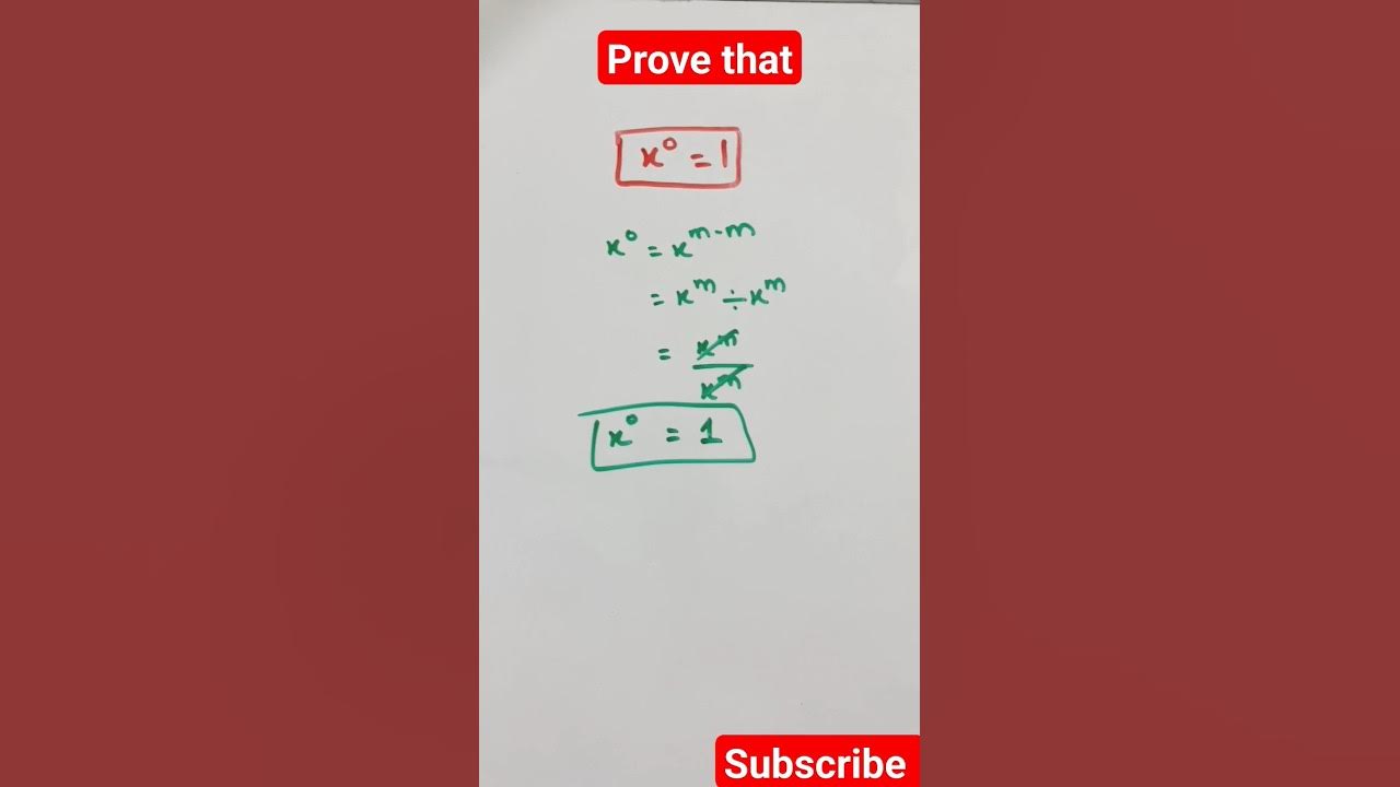 Why Does X To The Power Zero Equals One maths algebra YouTube why-does-x-to-the-power-zero-equals-one-maths-algebra-youtube