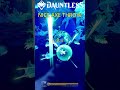 Nice axe throw  dauntless