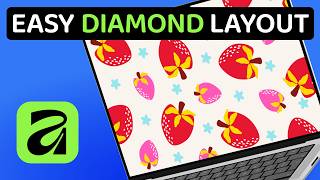 How to Make Seamless Patterns in Affinity Using a Diamond