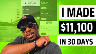 I made $11,100 Driving Uber and Lyft in 30 Days  ( Easy Work)